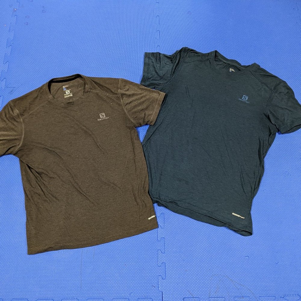 Pair of Men's Salomon Active T-Shirts Size Small